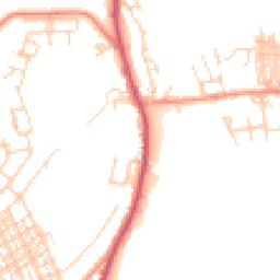 Daytime road noise heatmap for DN6 0AB