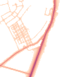 Daytime road noise heatmap for DN6 0AG