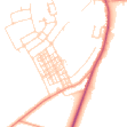 Daytime road noise heatmap for DN6 0AP