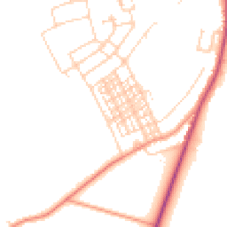 Daytime road noise heatmap for DN6 0AU