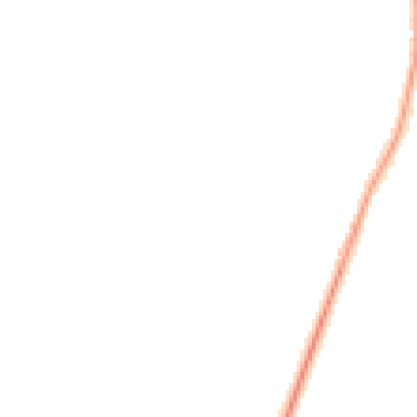 Night-time road noise heatmap for DN6 0AU