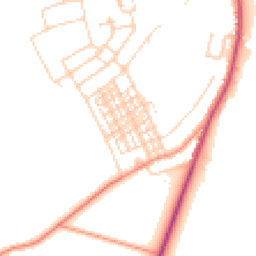 Daytime road noise heatmap for DN6 0AY