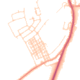 Daytime road noise heatmap for DN6 0BG