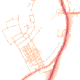 Daytime road noise heatmap for DN6 0BH
