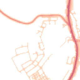 Daytime road noise heatmap for DN6 0BP