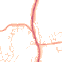 Daytime road noise heatmap for DN6 0BT