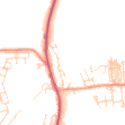 Daytime road noise heatmap for DN6 0BW