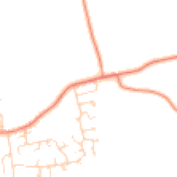 Daytime road noise heatmap for DN6 0EF