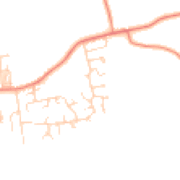 Daytime road noise heatmap for DN6 0EH