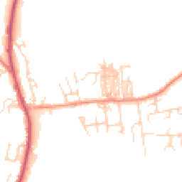 Daytime road noise heatmap for DN6 0FQ
