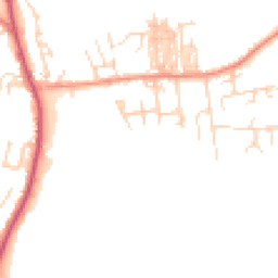 Daytime road noise heatmap for DN6 0FR