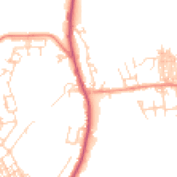 Daytime road noise heatmap for DN6 0HY
