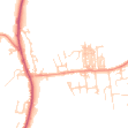 Daytime road noise heatmap for DN6 0JN
