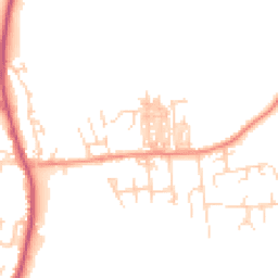 Daytime road noise heatmap for DN6 0LB