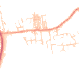 Daytime road noise heatmap for DN6 0LJ