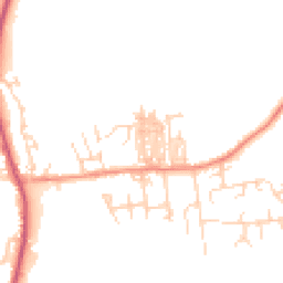 Daytime road noise heatmap for DN6 0LP