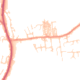 Daytime road noise heatmap for DN6 0PA