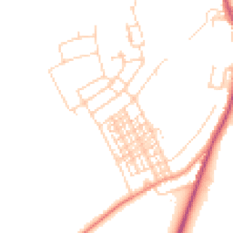 Daytime road noise heatmap for DN6 0PU