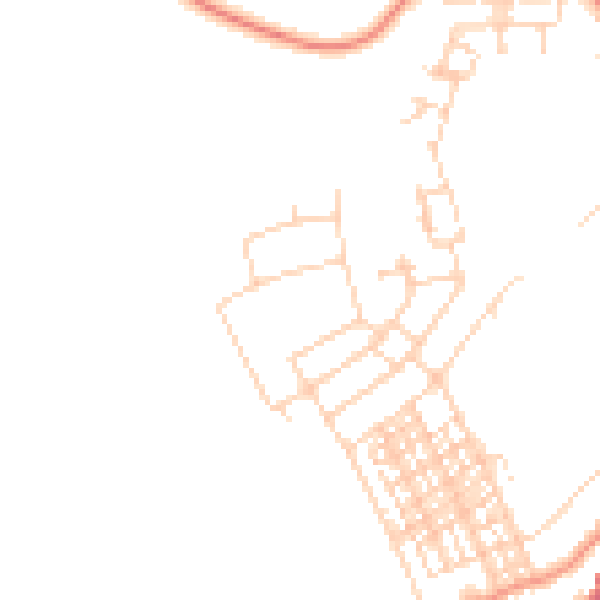 Daytime road noise heatmap for DN6 0QJ