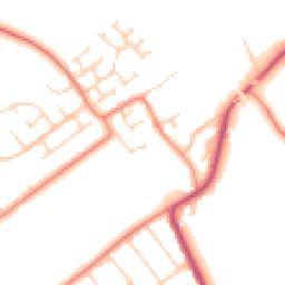 Daytime road noise heatmap for DN6 7ED