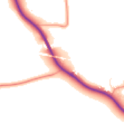 Daytime road noise heatmap for DN6 7EX