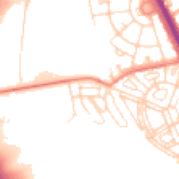 Daytime road noise heatmap for DN6 7FH