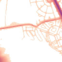 Daytime road noise heatmap for DN6 7FJ