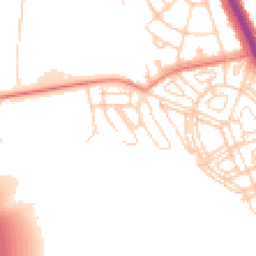 Daytime road noise heatmap for DN6 7FP