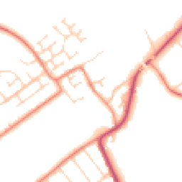 Daytime road noise heatmap for DN6 7HG
