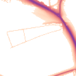 Daytime road noise heatmap for DN6 7JL