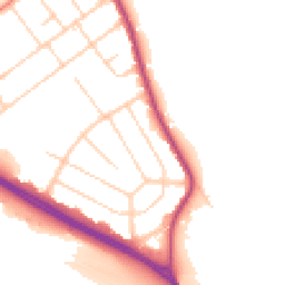Daytime road noise heatmap for DN6 7QJ