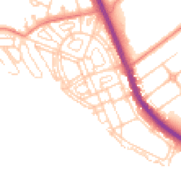 Daytime road noise heatmap for DN6 7RU