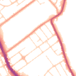 Daytime road noise heatmap for DN6 7SL