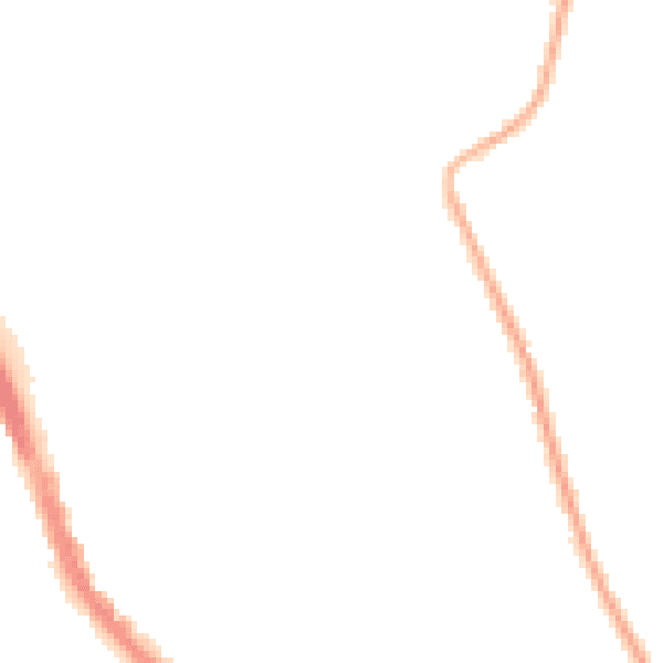 Night-time road noise heatmap for DN6 7SL