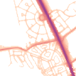 Daytime road noise heatmap for DN6 7SY