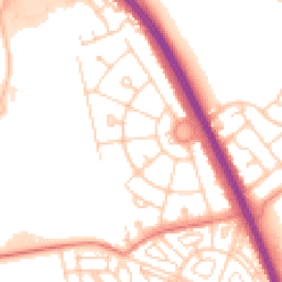 Daytime road noise heatmap for DN6 7TG