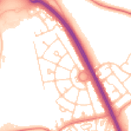 Daytime road noise heatmap for DN6 7TL