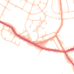 Daytime road noise heatmap for DN6 8AA