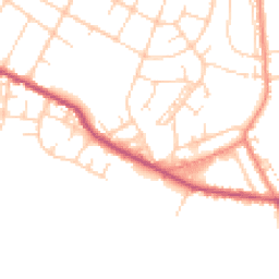 Daytime road noise heatmap for DN6 8AG