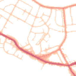 Daytime road noise heatmap for DN6 8BS