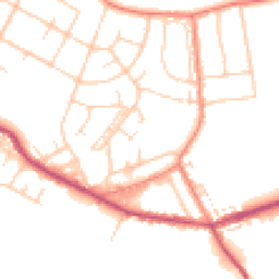 Daytime road noise heatmap for DN6 8BT