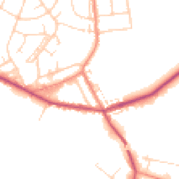 Daytime road noise heatmap for DN6 8DA