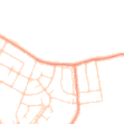 Daytime road noise heatmap for DN6 8ED