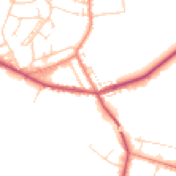 Daytime road noise heatmap for DN6 8HE