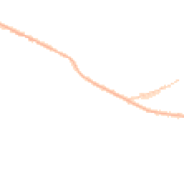 Night-time road noise heatmap for DN6 8HG