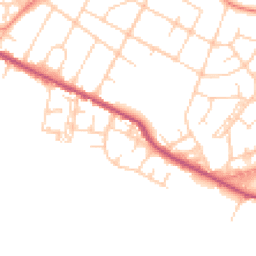 Daytime road noise heatmap for DN6 8HN