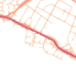 Daytime road noise heatmap for DN6 8HR