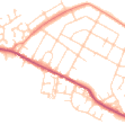 Daytime road noise heatmap for DN6 8HT