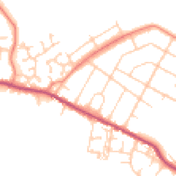 Daytime road noise heatmap for DN6 8HY