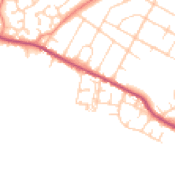 Daytime road noise heatmap for DN6 8JP